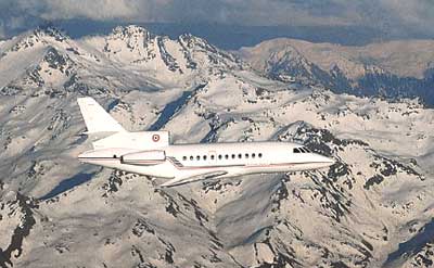 Falcon 900 fra det franske luftvben