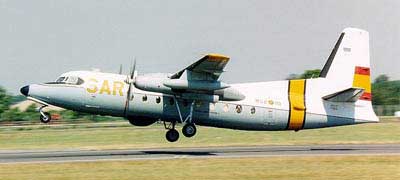 Fokker F27 fra det spanske luftvben