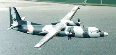 Fokker 60 fly fra det hollandske luftvåben