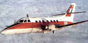 Jetstream fly fra det britiske luftvåben