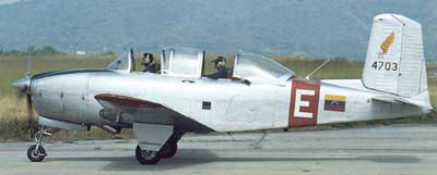 T-34A Mentor træningsfly fra luftvåbnet i Venezeula