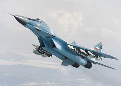 MiG-29 Fulcrum jagerfly