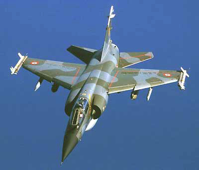 Mirage F1C jagerfly fra det franske luftvben