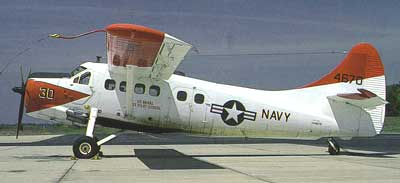 DHC-3 (U-1B Otter fly fra US Navy