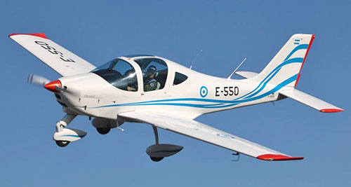 Tecnam P2002JF træningsfly fra det argentinske luftvåben