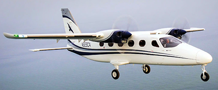 Tecnam P2012 fly