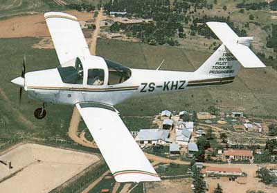 Piper Tomahawk fra Transkeis luftstyrker