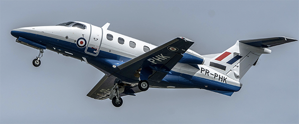 Embraer Phenom T1 træningsfly fra Royal Air Force