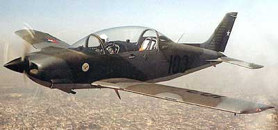 T-35 Pillán træningsfly fra det chilenske luftvåben