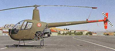 Robin R22 fra den tyrkiske hr
