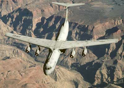 C-141 Starlifter fra det amerikanske luftvben