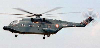 Super Frelon helikopter fra den franske flde