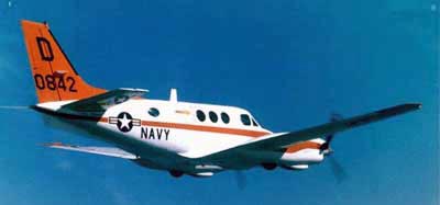 Beech T-44 Pesasus træningsfly fra US Navy