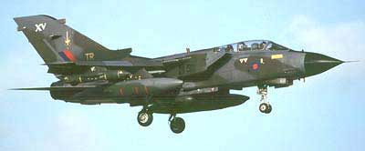 Tornado GR.1 kampfly fra RAF Tornado GR.1 kampfly fra RAF
