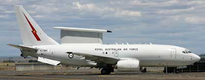E-7A Wedgetail AEW&C-fly fra det australske luftvåben