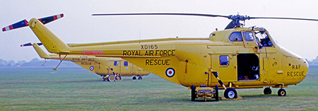 Westland Whirlwind HAR.10 redningshelikoptere fra RAF Westland Whirlwind HAR.10 redningshelikoptere fra RAF