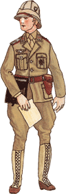 Tysk artilleriofficer fra Afrikakorpset, 1941